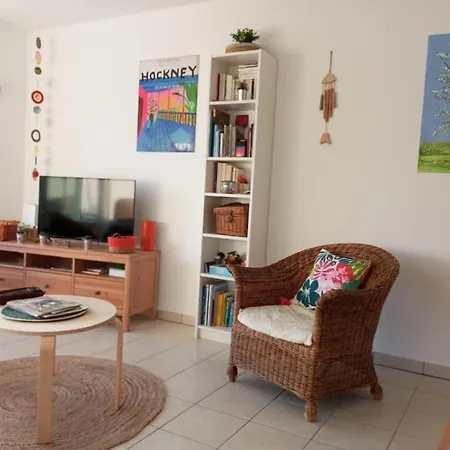 Apartment 1,5 Km Plages Bel Calme Piscine Garage *