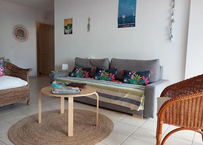 1,5 Km Plages Bel Calme Piscine Garage Apartamento *